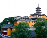 The Jiming Temple is a renowned Buddhist temple in Nanjing, Jiangsu, China. One of the oldest temples in Nanjing, it is located in the Xuanwu District near Xuanwu Lake.