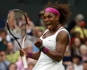 LONDON, ENGLAND - JULY 03:  Serena Williams of the USA reacts after winning her Ladies' Singles quarterfinal match against Petra Kvitova of Czech Republic on day eight of the Wimbledon Lawn Tennis Championships at the All England Lawn Tennis and Croquet Club on July 3, 2012 in London, England.  (Photo by Clive Brunskill/Getty Images)