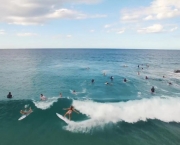 Vista Aérea de Surfistas (5)