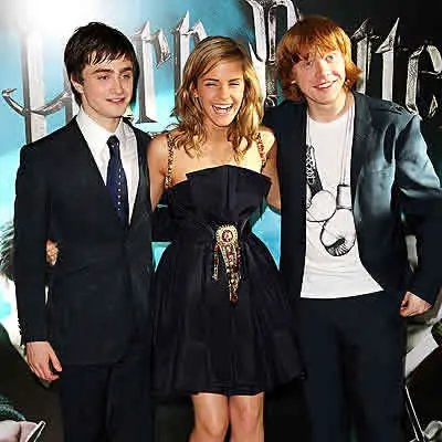 Daniel Radcliffe, Emma Watson e Rupert Grint