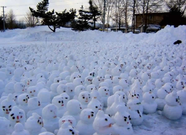 Encontro dos Bonecos de Neve