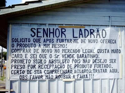 Conversa com Ladrão