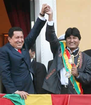 Presidente Atual Evo Morales