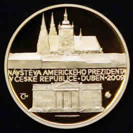 Moeda Comemorativa República Tcheca