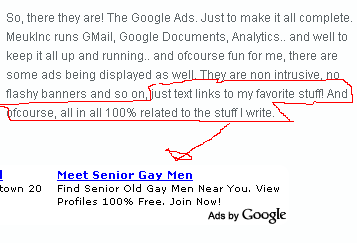  Propaganda do Google Relacionada com o que eu Escrevo