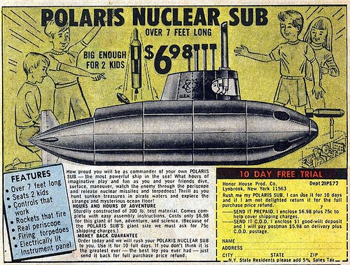 Submarino Nuclear para Crianças