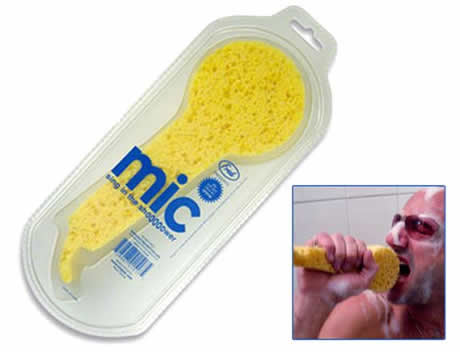 Microfone para Cantor de Banheiro