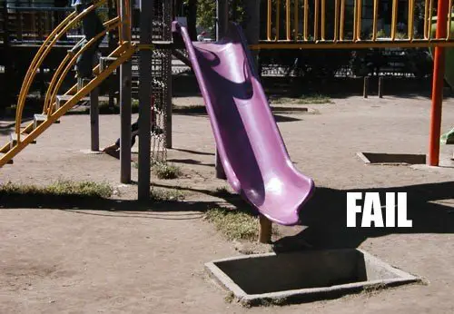 Escorregador Fail