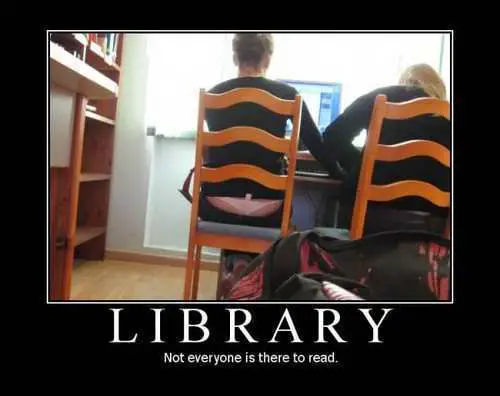 Biblioteca - Nem todos estão aqui para ler