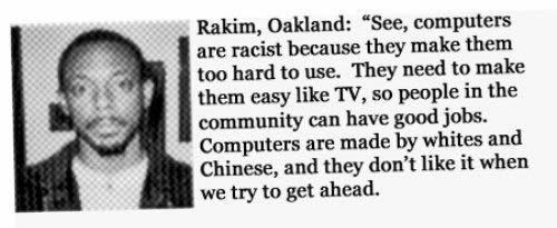 Computadores Racistas