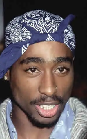 Rapper Tupac
