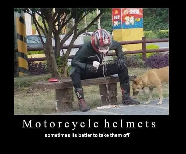 Por que não usar capacete?
