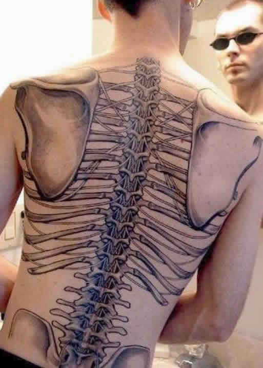 Tatuagem de Esqueleto