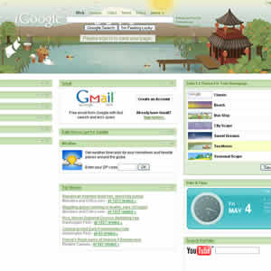 Homepage iGoogle