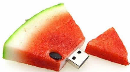 Pendrive na Fruteira