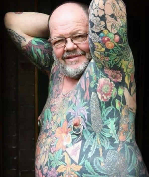 Tatuagem de floresta