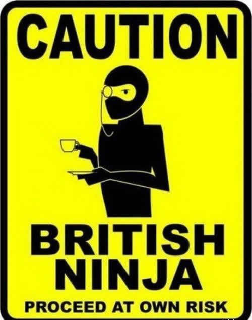 Cuidado! Ninja Britânico