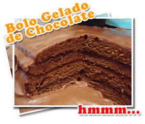 Receita Bolo Gelado