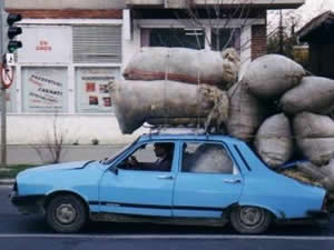 Superlotação no Carro