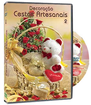 Compre o DVD: Decoração de Cestas para natal