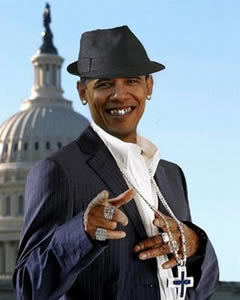 Obama Estilo Rapper