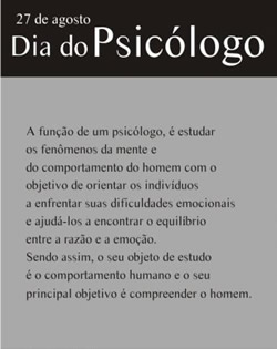 Dia do Psicólogo