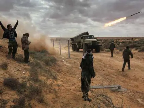 Líbia Artilharia