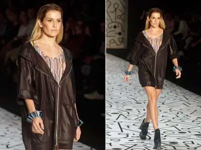 Deborah Secco Desfila No Fashion Rio