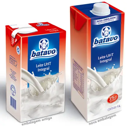 Nova Embalagem Do Leite Batavo