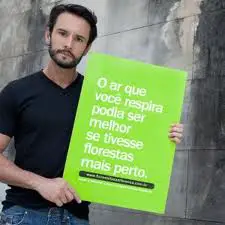 Rodrigo Santoro Em Campanha Florestal