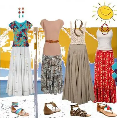 Moda Saia Longa