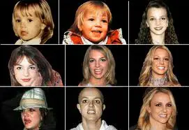 Vídeo Mostra Evolução do Rosto de Britney Spears ao Longo Dos Anos