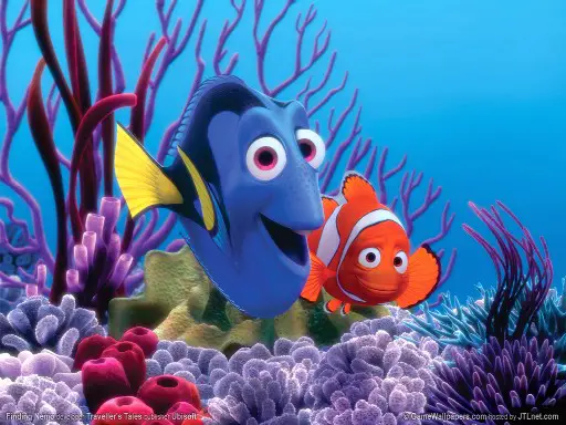 Personagens Procurando Nemo