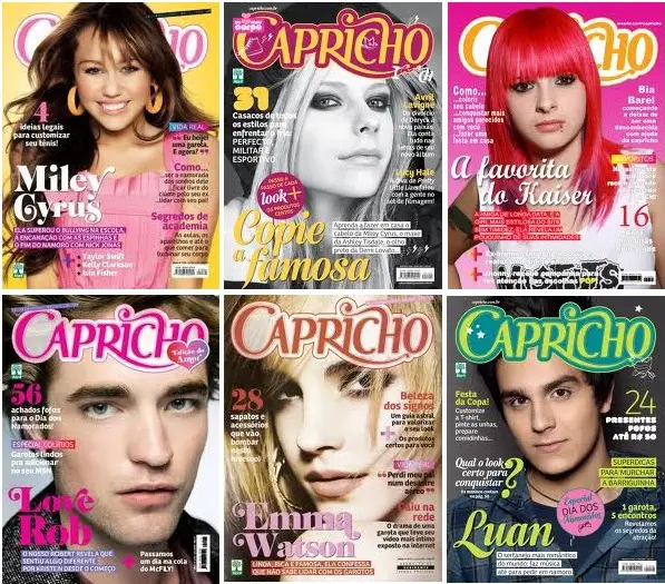 Revista Capricho Testes