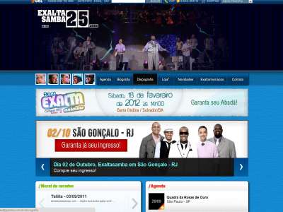 Exaltasamba Site Oficial