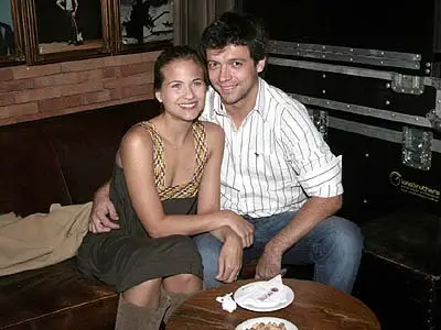 Luiza Valdetaro e Alberto Blanco