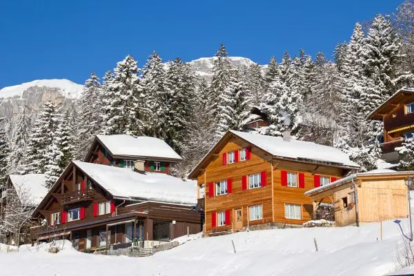 Resort de Ski na Itália