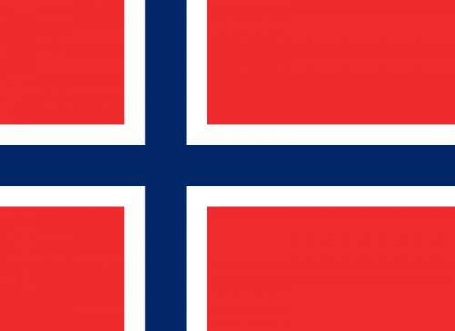 Bandeira da Noruega 
