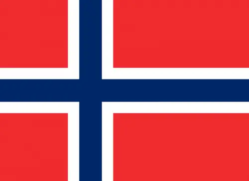 Bandeira da Noruega 