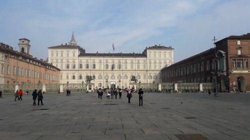 Um dos Palácios Mais Bonitos da Cidade de Turim 