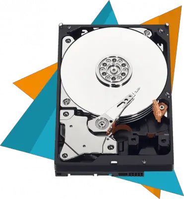 Ilustração de um Hard Disk