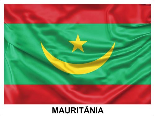 Bandeira da Mauritânia 