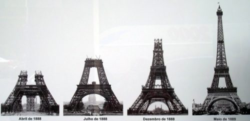 Montagem da Torre Eiffel 