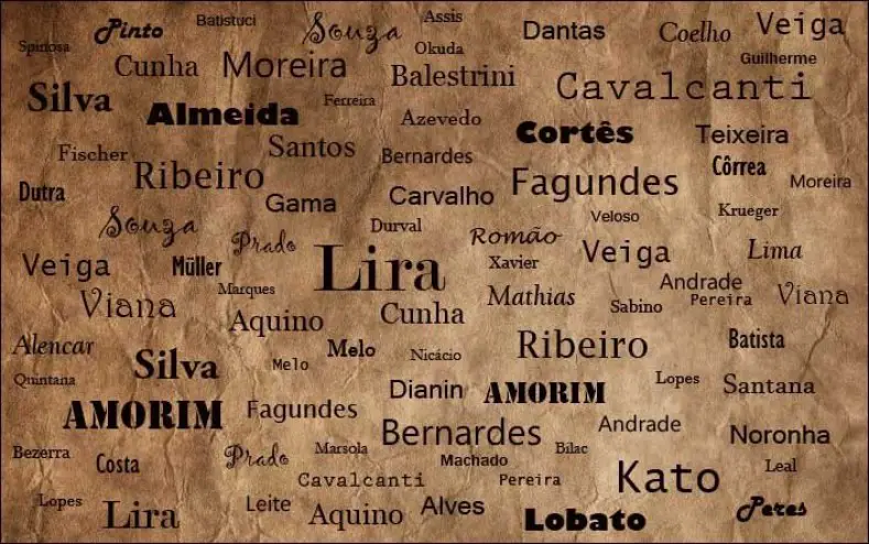 Sobrenomes Comuns no Brasil 