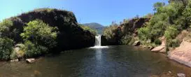 Cachoeira do Caldeirão em Baependi